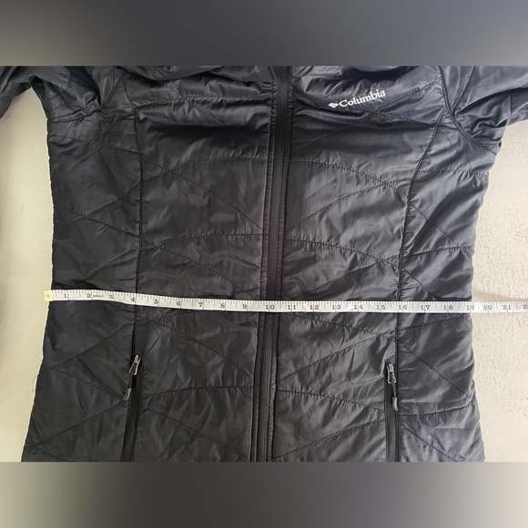 Black Lightweight Omni-Heat Spring/Fall Columbia Jacket - Picture 7 of 11